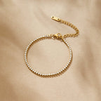 Cordelia Gold Tennis Bracelet-Westeryn
