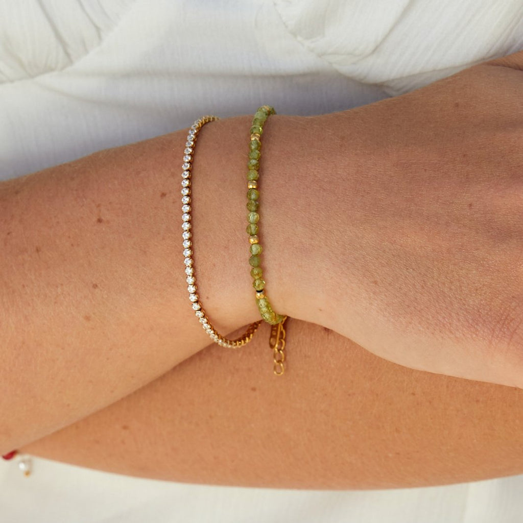 Cordelia Gold Tennis Bracelet-Westeryn