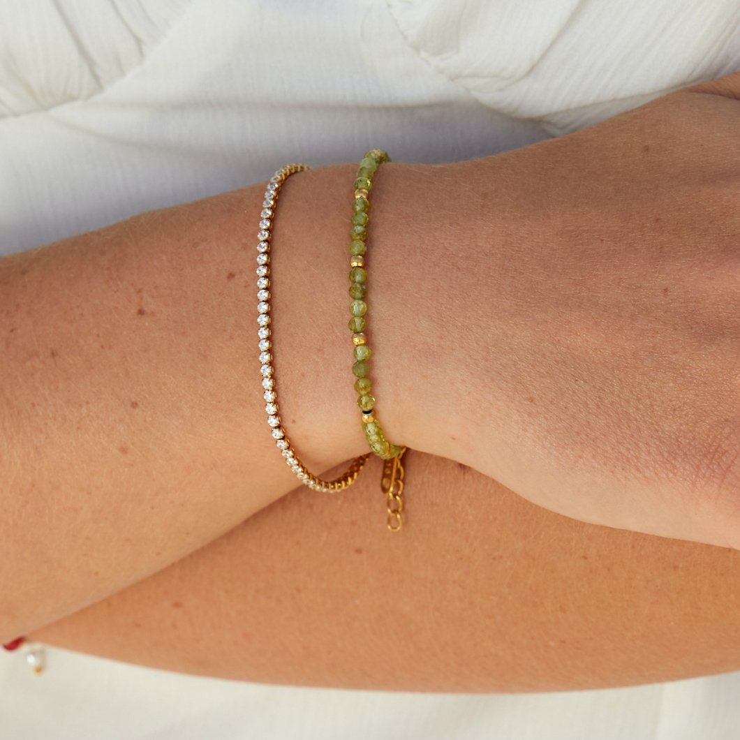 Cordelia Gold Tennis Bracelet-Westeryn