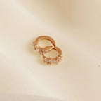 Crystal Cluster Huggies | Gold-Westeryn