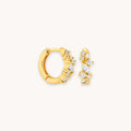 Crystal Cluster Huggies | Gold-Westeryn