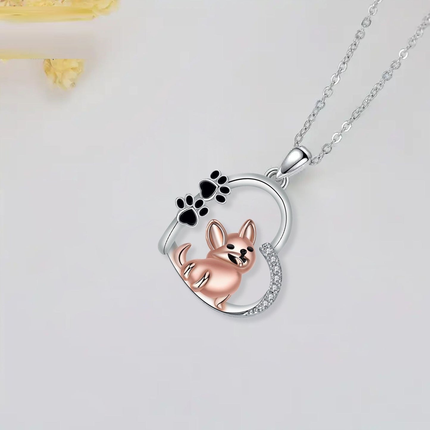 Charming Heart Pendant Necklace