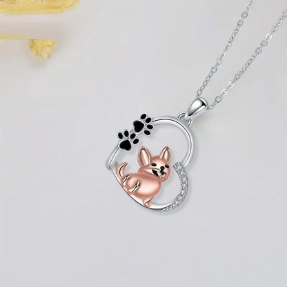 Charming Heart Pendant Necklace