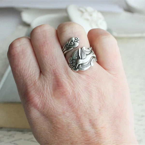 “Whispering Blossom Ring”