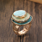 Boho Triple-Layer Enamel Ring-Westeryn