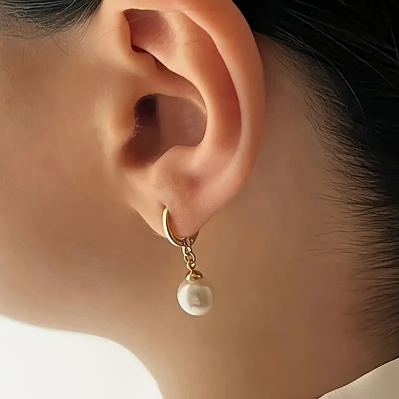 Golden Grace Pearl Jewelry Set | Gold-Westeryn