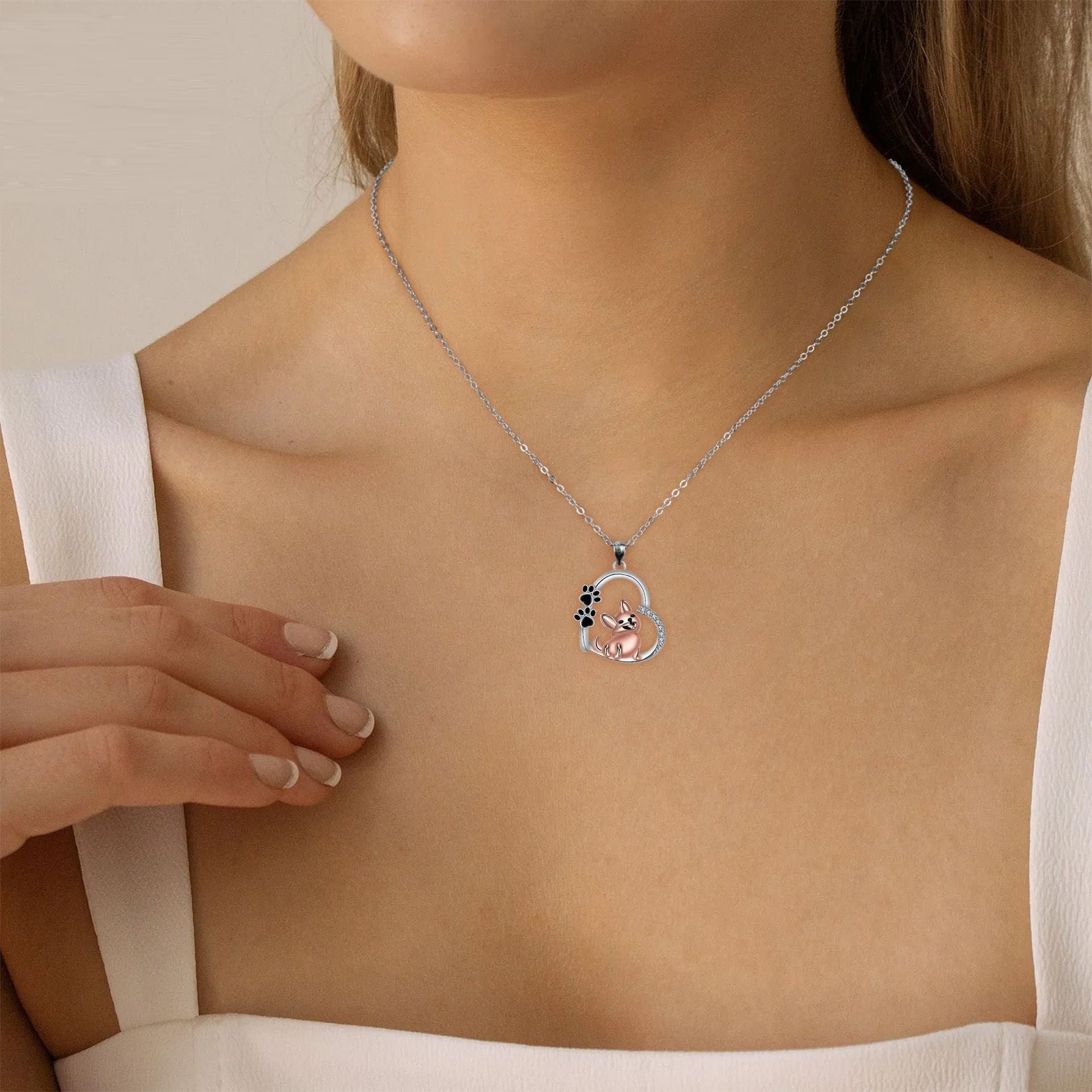 Charming Heart Pendant Necklace-Westeryn