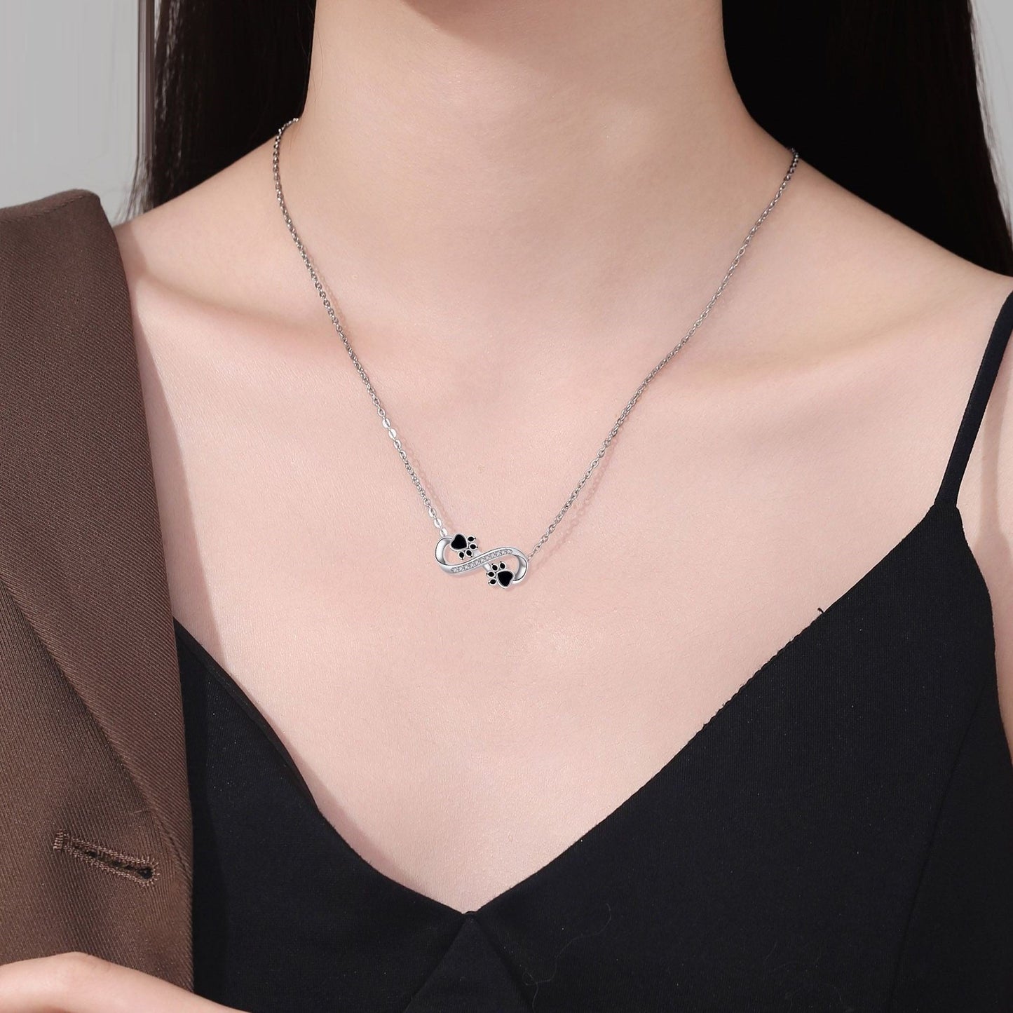 Celestial Paw Print Pendant