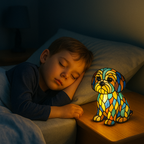 Luminous Dog - The Handmade Lamp That Makes Hearts Shine-Westeryn