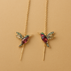 Hummingbird Elegance Earrings-Westeryn