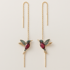 Hummingbird Elegance Earrings-Westeryn
