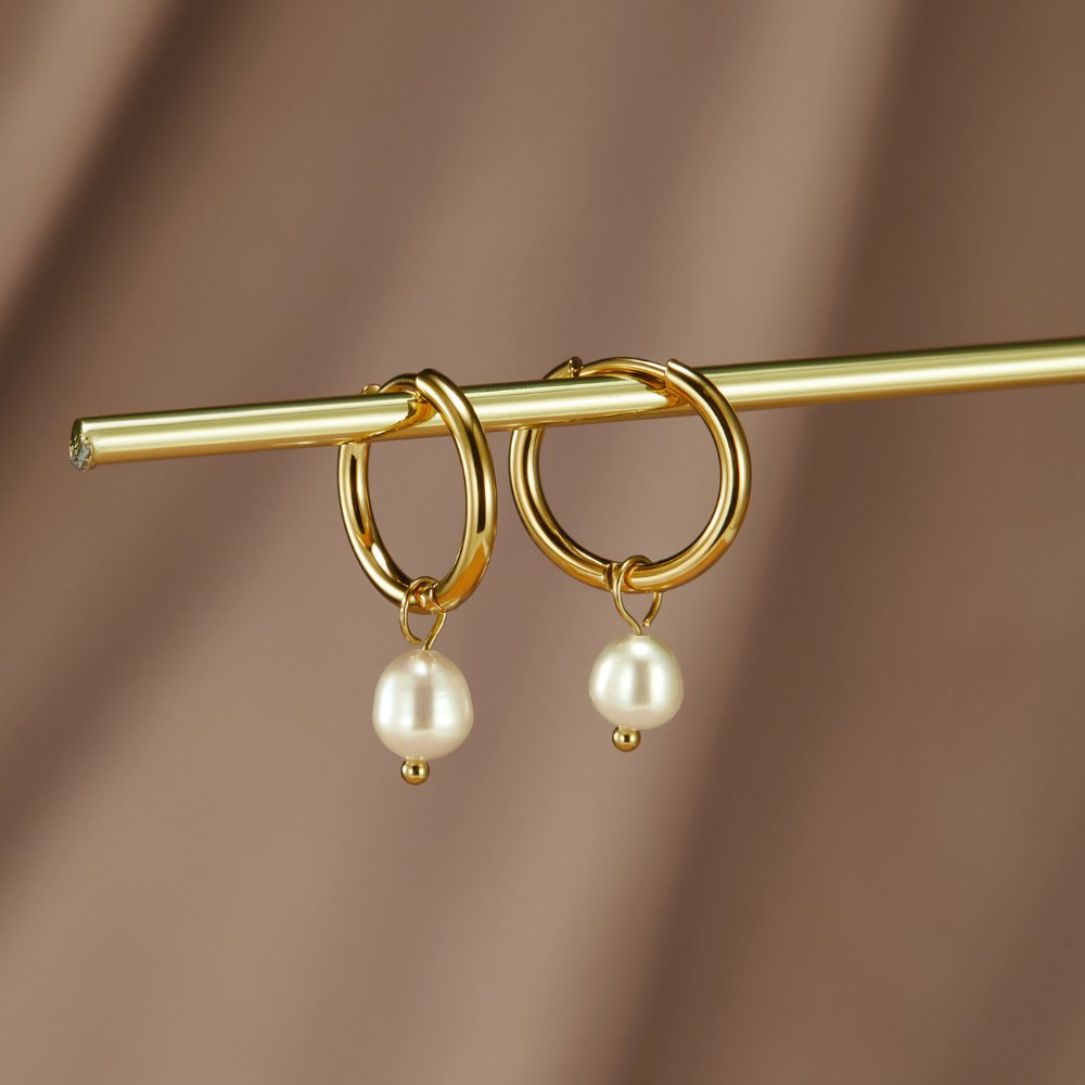 Bella Sweetwater Pearl Earrings-Westeryn