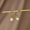 Bella Sweetwater Pearl Earrings-Westeryn