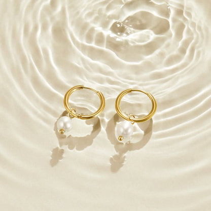 Bella Sweetwater Pearl Earrings