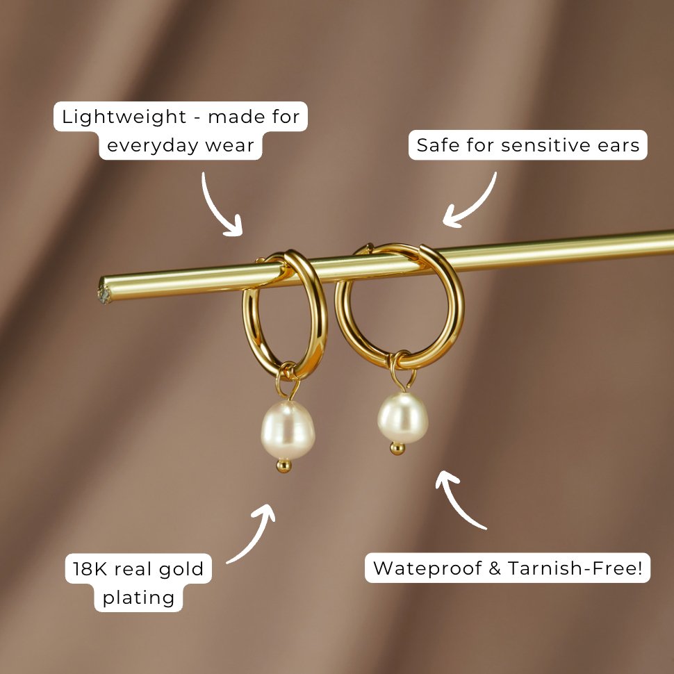 Bella Sweetwater Pearl Earrings-Westeryn