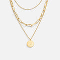 Janie Coin Layered Necklace-Westeryn