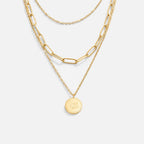 Janie Coin Layered Necklace-Westeryn