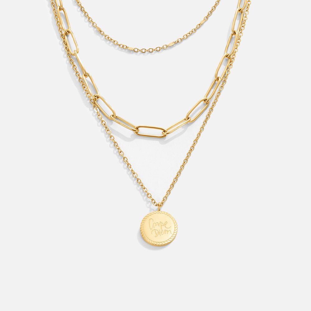 Janie Coin Layered Necklace-Westeryn