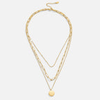 Janie Coin Layered Necklace-Westeryn