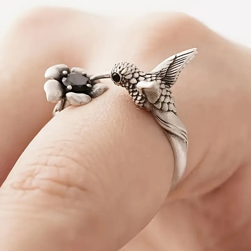 Whimsical Hummingbird Ring-Westeryn