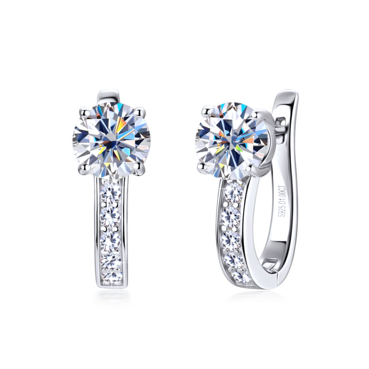 Channel Huggie Earrings | Gold-Westeryn