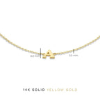 Vita Signa Initial Bracelet | Gold-Westeryn