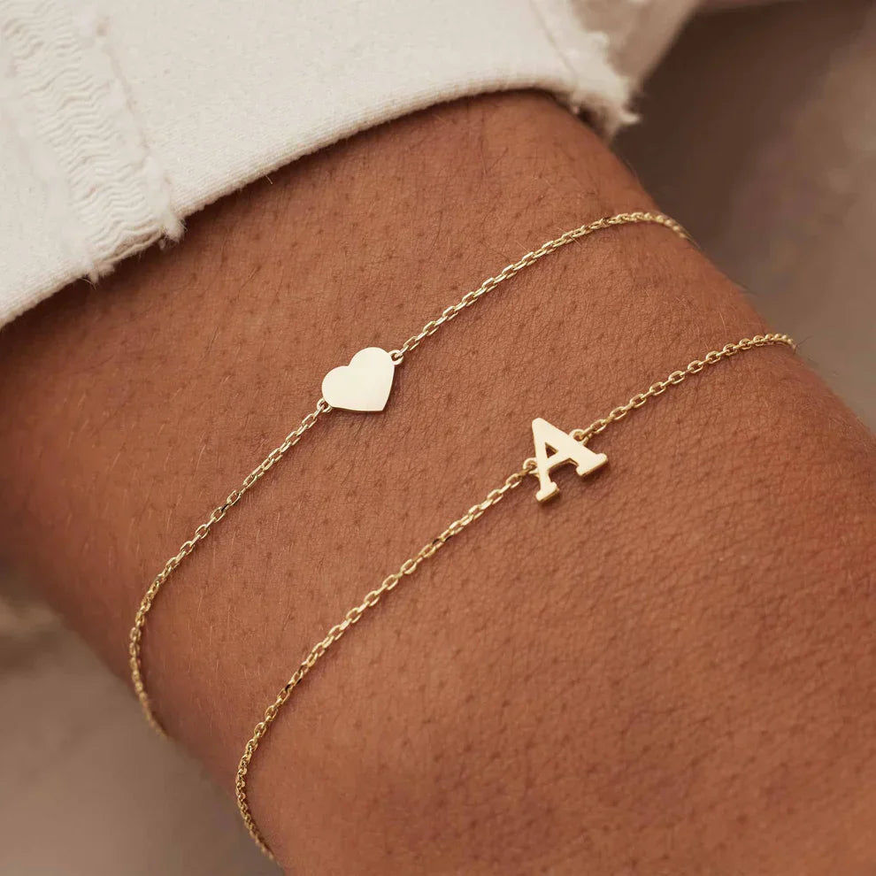 Vita Signa Initial Bracelet | Gold-Westeryn