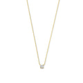 Cléa Moissanite Stone Necklace | Gold-Westeryn