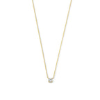 Cléa Moissanite Stone Necklace | Gold-Westeryn