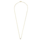 Cléa Moissanite Stone Necklace | Gold-Westeryn