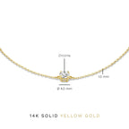 Cléa Moissanite Stone Bracelet | Gold-Westeryn