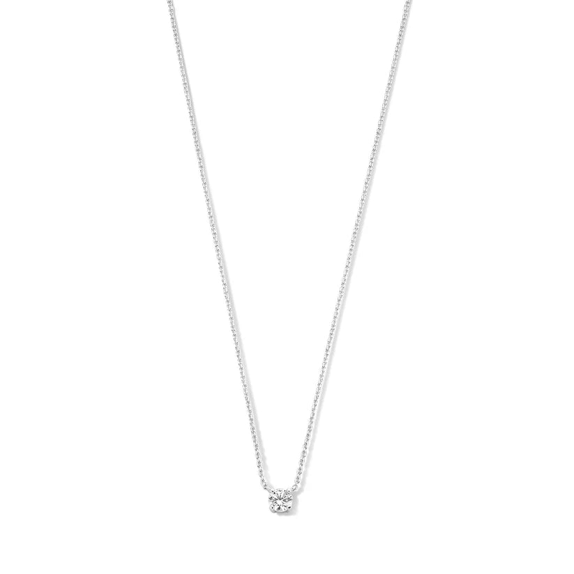 Cléa Moissanite Stone Necklace | Gold-Westeryn