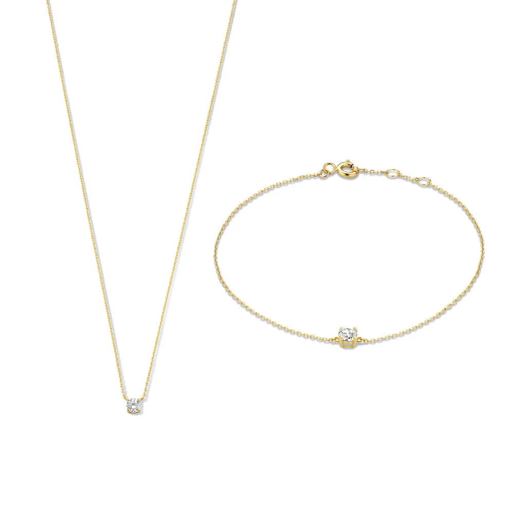 Cléa Moissanite Stone Set | Gold-Westeryn