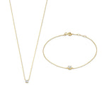 Cléa Moissanite Stone Set | Gold-Westeryn