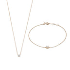 Cléa Moissanite Stone Set | Gold-Westeryn