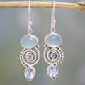 Dina Moonstone Earrings-Westeryn