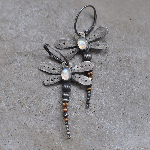 Dagny Moonstone Earrings-Westeryn