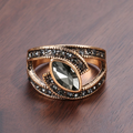 Elegance - Black Crystal Ring-Westeryn