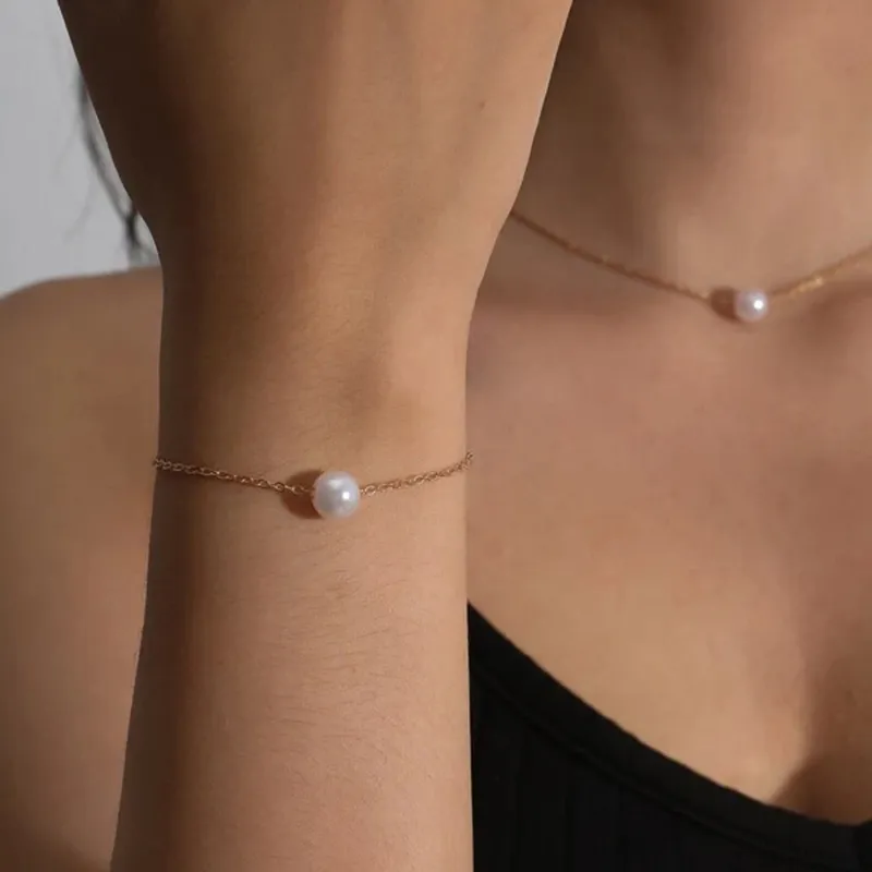Golden Pearl Bracelet-Westeryn