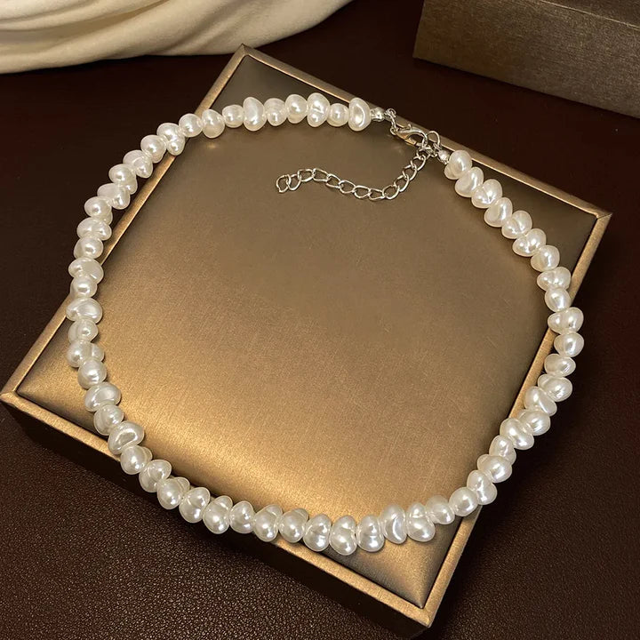 Exquisite Pearl Necklace | White Gold-Westeryn