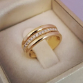 Sarah - Vintage Zirconia Inlaid Ring-Westeryn
