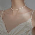 Necklace made of elegant, shiny pearls-Westeryn