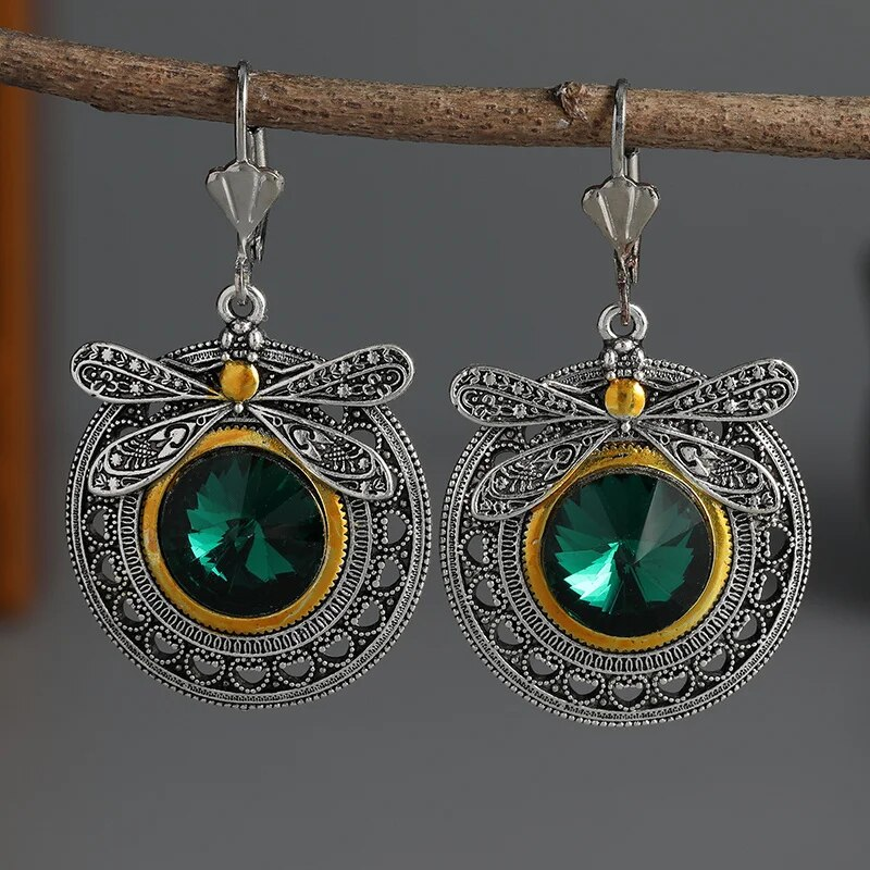 Enchanted Dragonfly Earrings-Westeryn