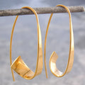 Vintage Spiral Earrings | Gold-Westeryn