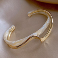 Phoebe - Elegant Gold Opal Bracelet-Westeryn