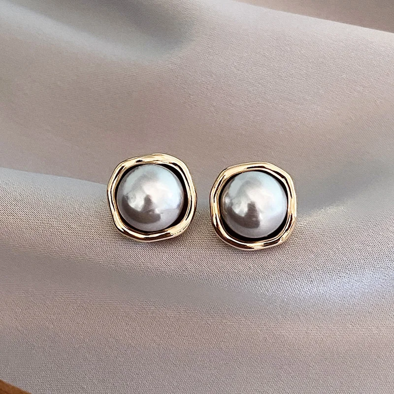 Elegant Vintage Pearl Earrings-Westeryn