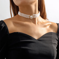 Elegant Triple Pearl Necklace-Westeryn