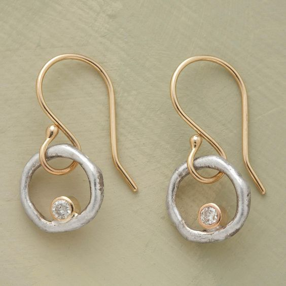 Laura Vintage Zirconia Earrings-Westeryn