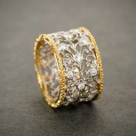 Mika - Vintage Zirconia Ivy Ring-Westeryn