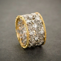 Mika - Vintage Zirconia Ivy Ring-Westeryn